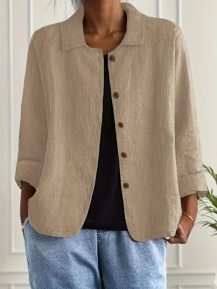 Sofia™ | Women's Lightweight Layering Blouse — Classic Fit