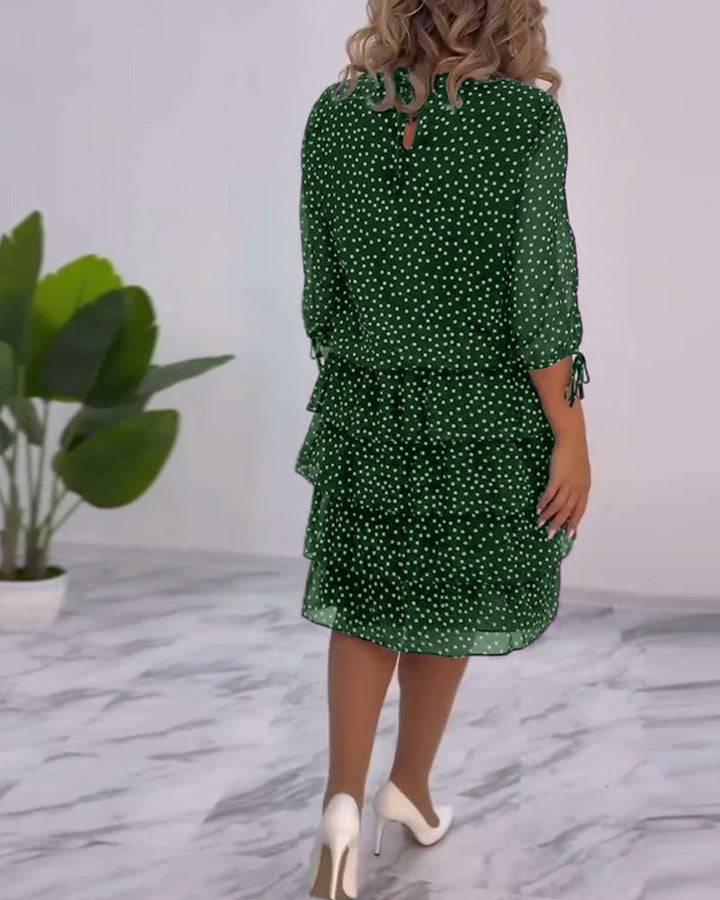 Sienna | Women's Elegant Knee-Length Winter Dress