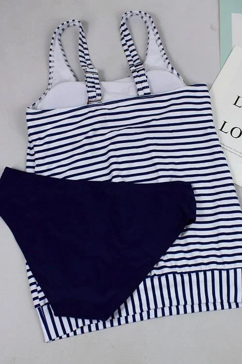 Portia™ | Flattering Striped Swimset