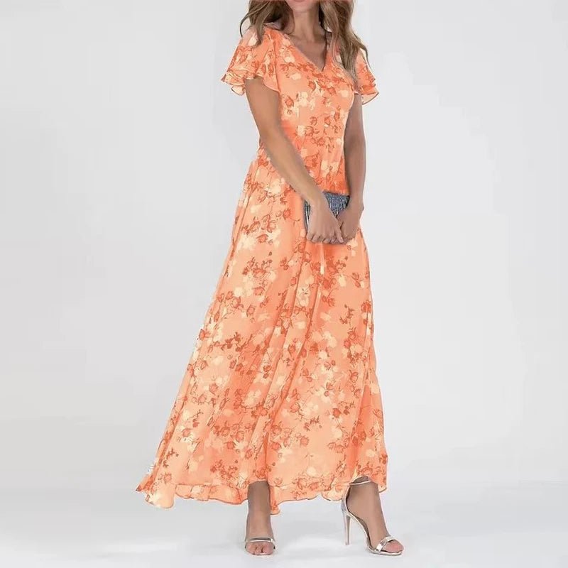 Zuri | Women's Glamorous Maxi Dress — Tummy-Flattering Fit