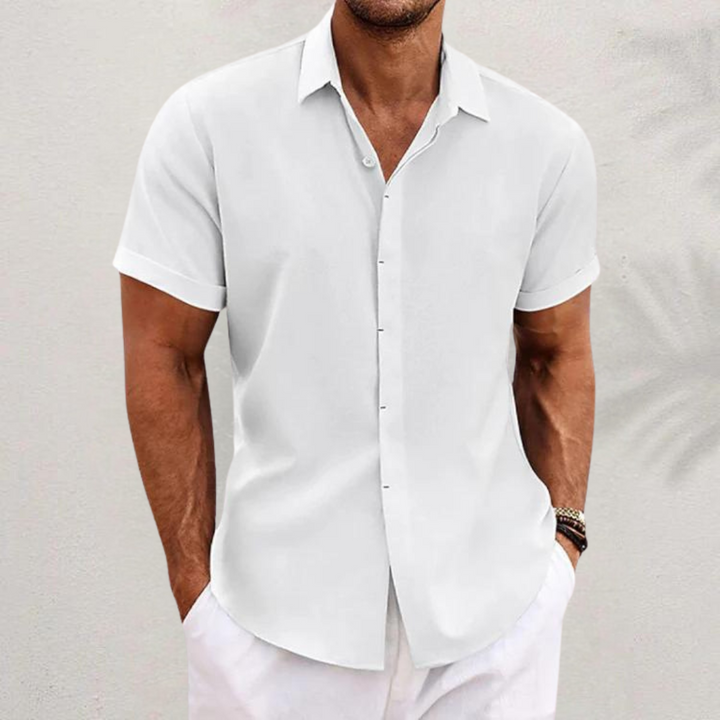 Leandro™ | Linen Summer Polo