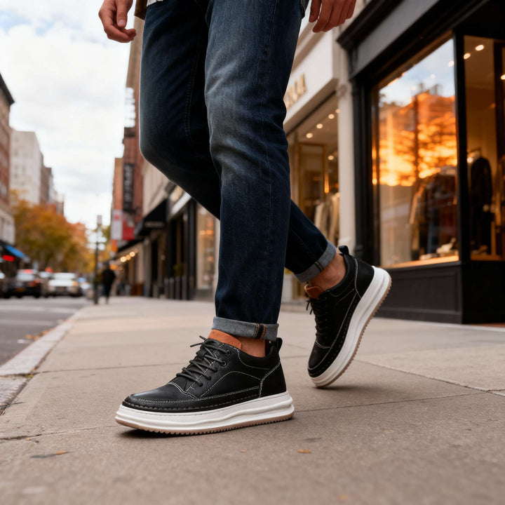 Ryan™ | Leather Sneakers