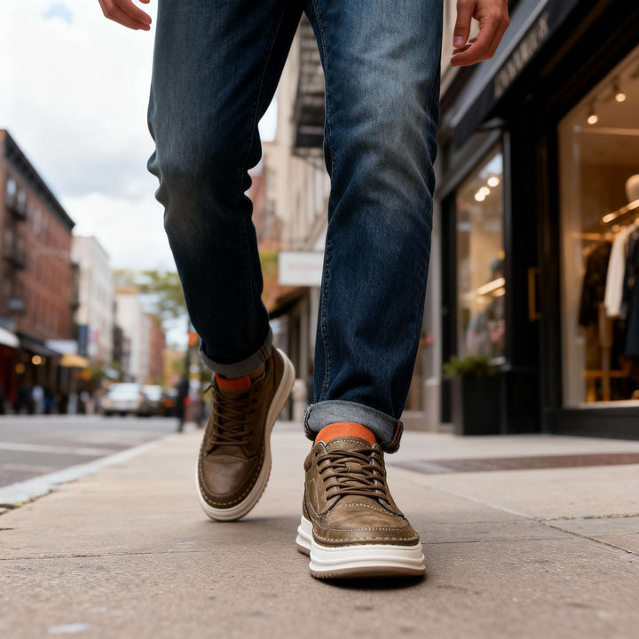 Ryan™ | Leather Sneakers