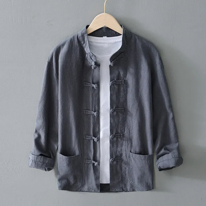 Dylan | Mandarin Shirt