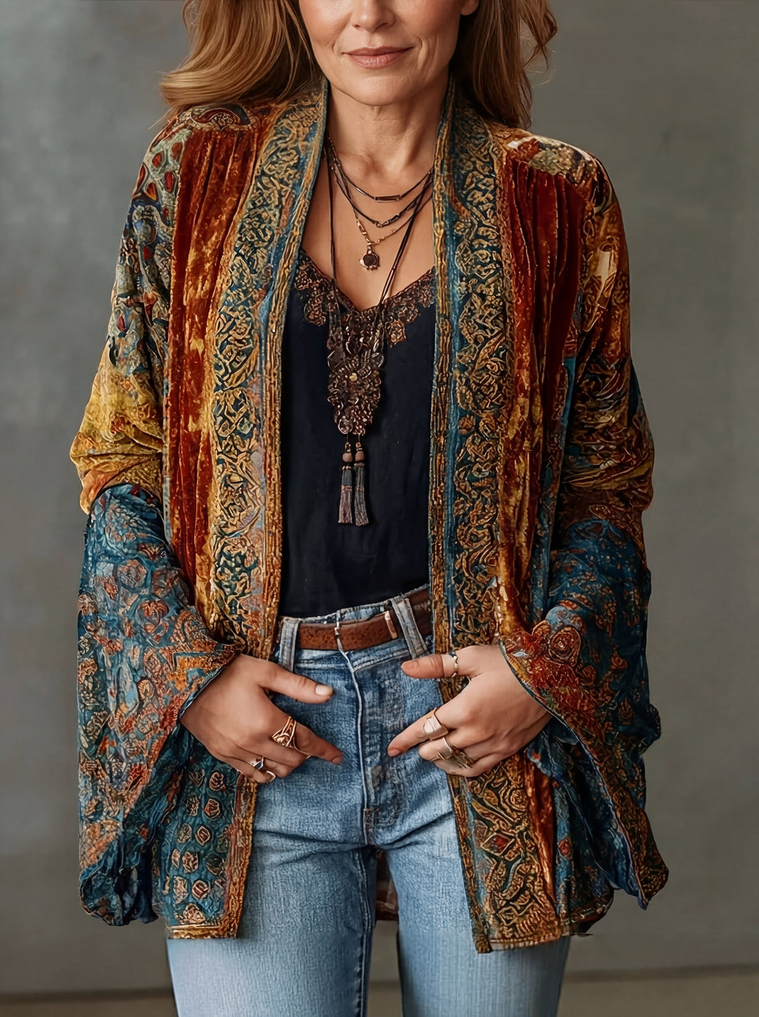 Chelsea | Boho Kimono Jacket