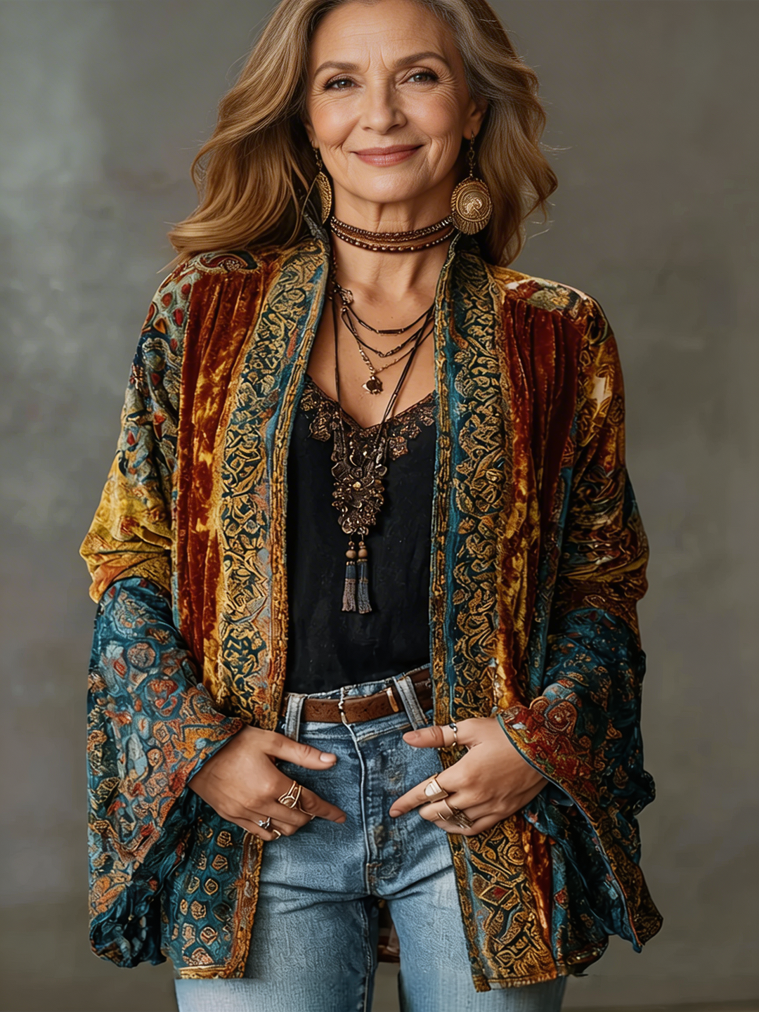 Chelsea | Boho Kimono Jacket