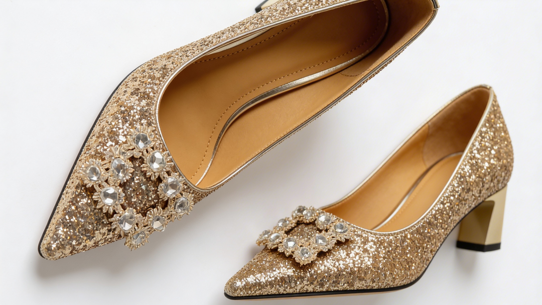 Madeleine™ | Orthopedic Brocade Heels