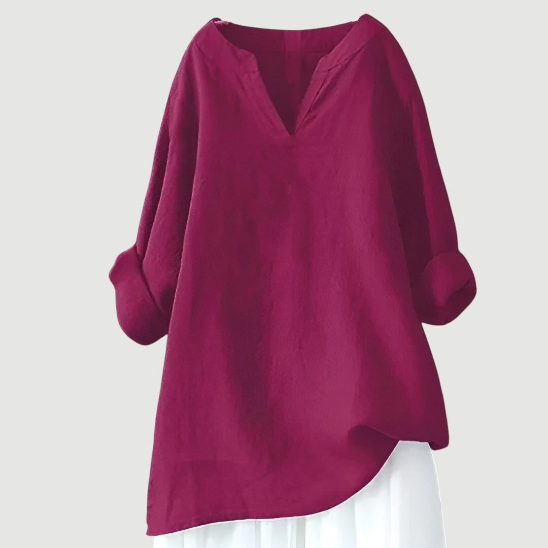 SCARLETT | Women's Relaxed Oversized Shirt — Airy Casual Fit
