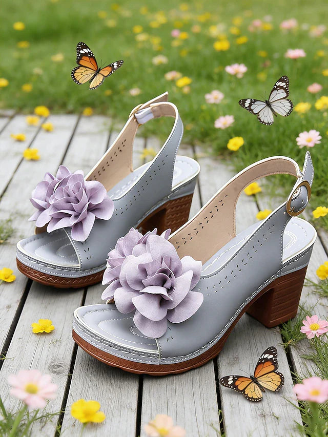 Alivia | Sandals for Women with floral pattern