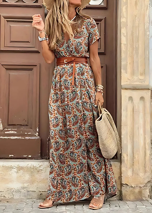 ANNABELLE | Women's Boho Maxi Dress — Relaxed Flowy Fit