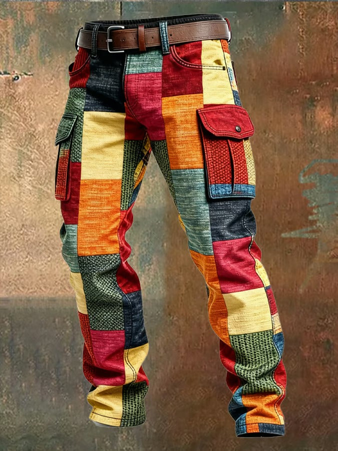 Ethan™ | Men's Patchwork Cargo Pants