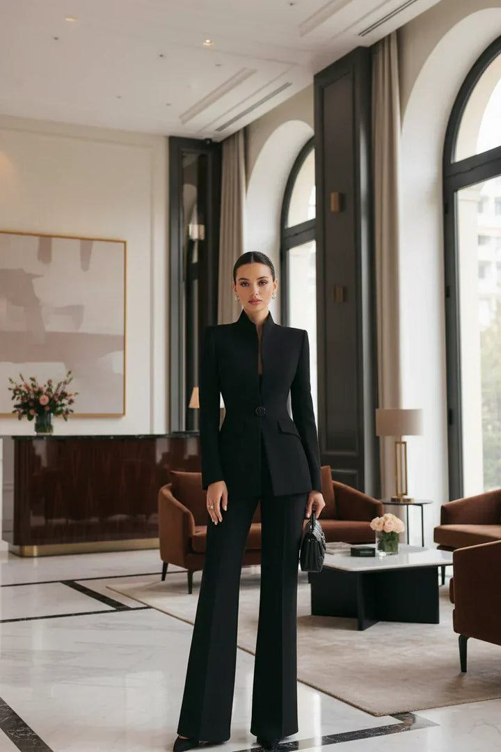 Addison | Blazer and Palazzo Pants Set