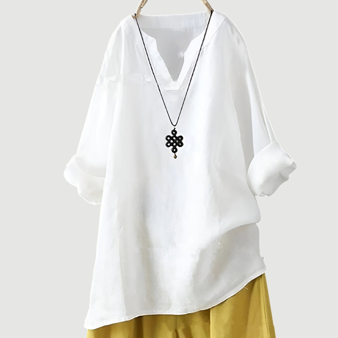 SCARLETT | Women's Relaxed Oversized Shirt — Airy Casual Fit