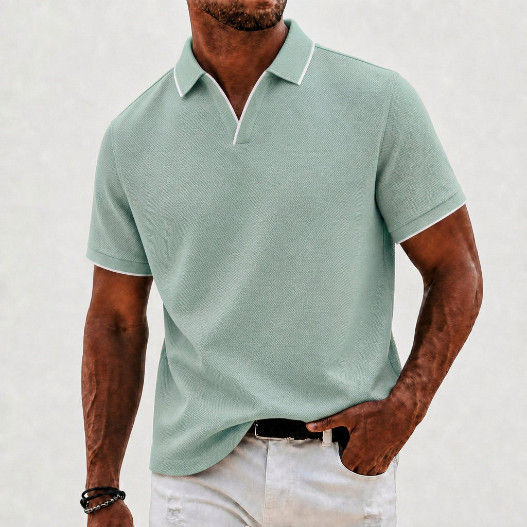 Nolan | Collar Knit Polo