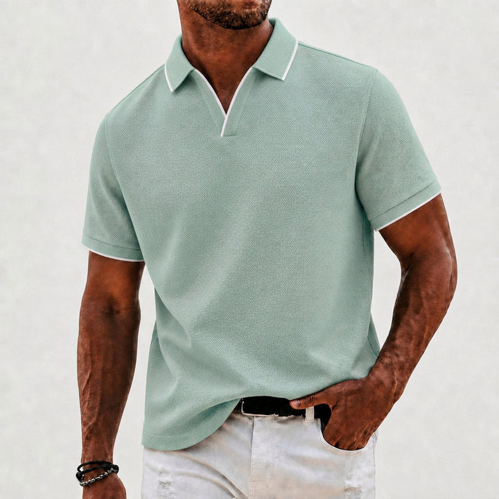 Nolan | Collar Knit Polo