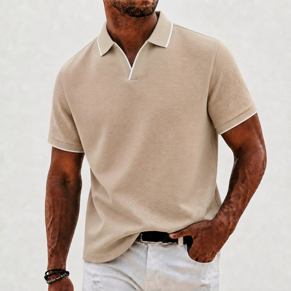 Nolan | Collar Knit Polo