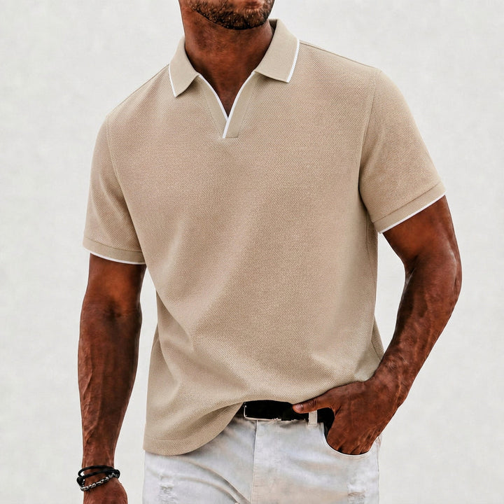 Nolan | Collar Knit Polo
