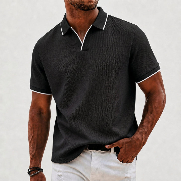Nolan | Collar Knit Polo