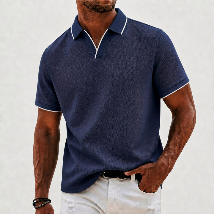 Nolan | Collar Knit Polo