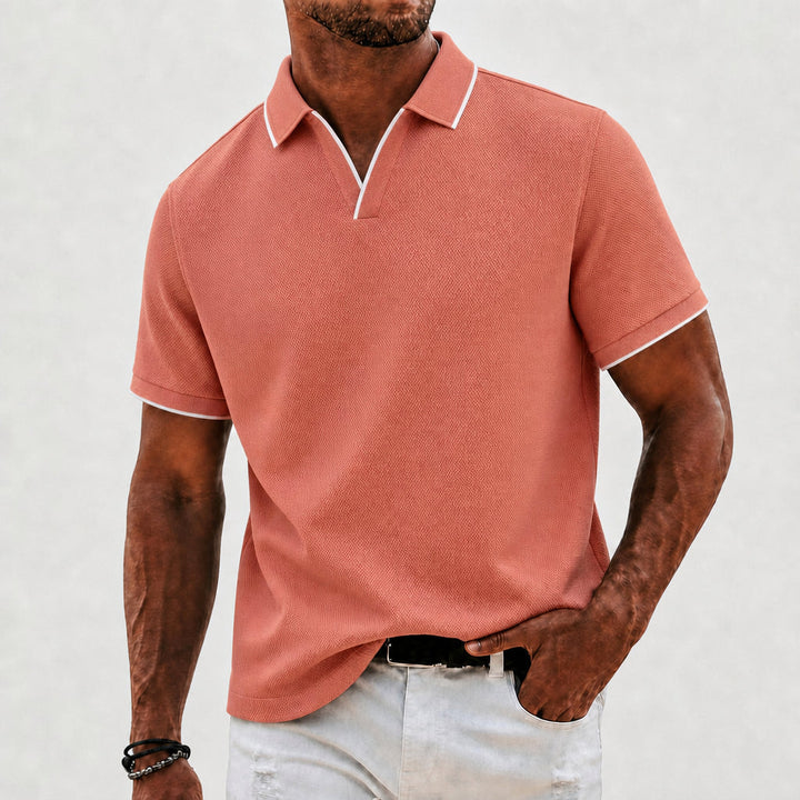 Nolan | Collar Knit Polo