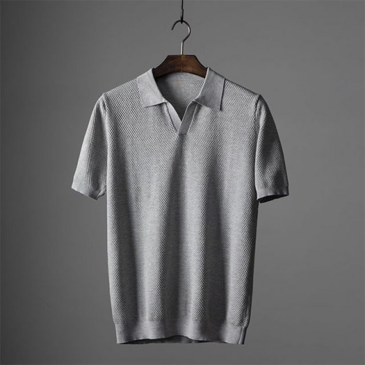 Blake™ | Textured Short Sleeve Classic Polo