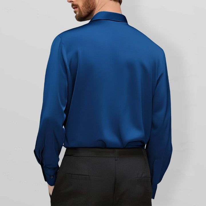 Dexter | Wrinkle - Free Stretch Dress Shirt for Men