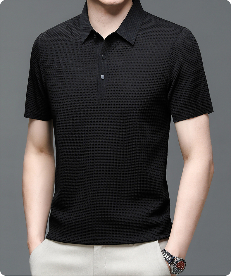Marcus | Stylish Button-Up Polo Shirt