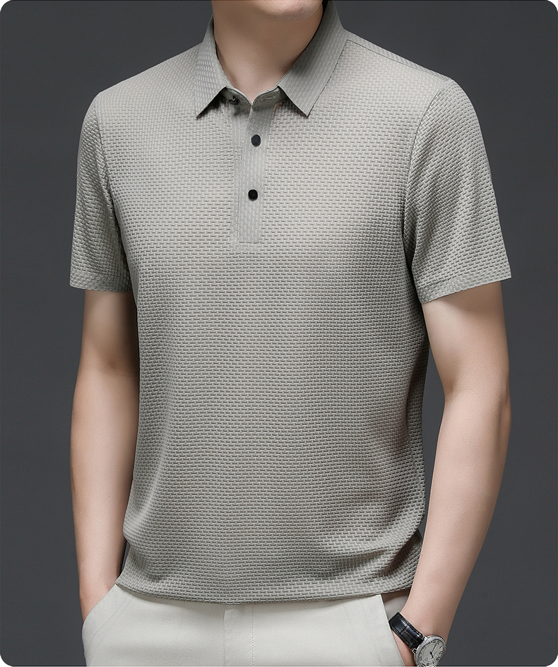 Marcus | Stylish Button-Up Polo Shirt