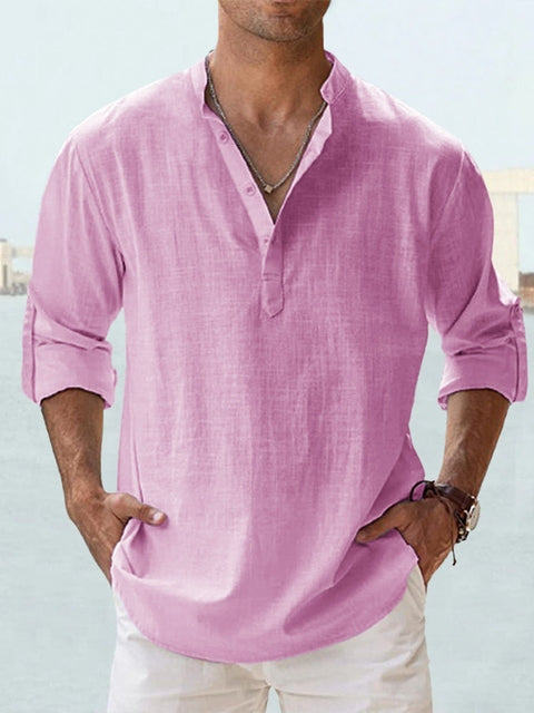 Scott | Breathable Linen Blouse