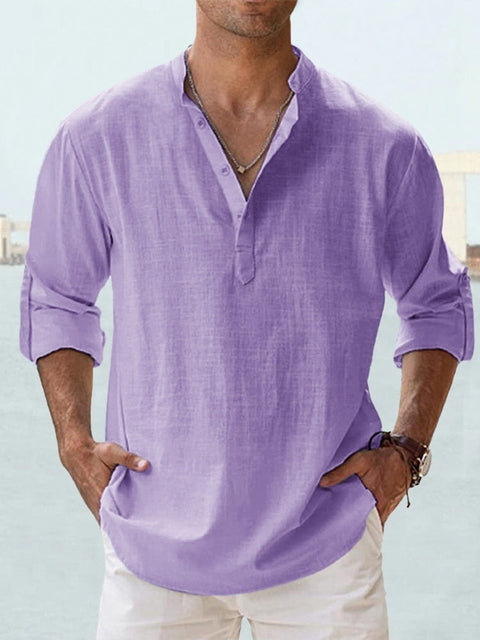 Scott | Breathable Linen Blouse
