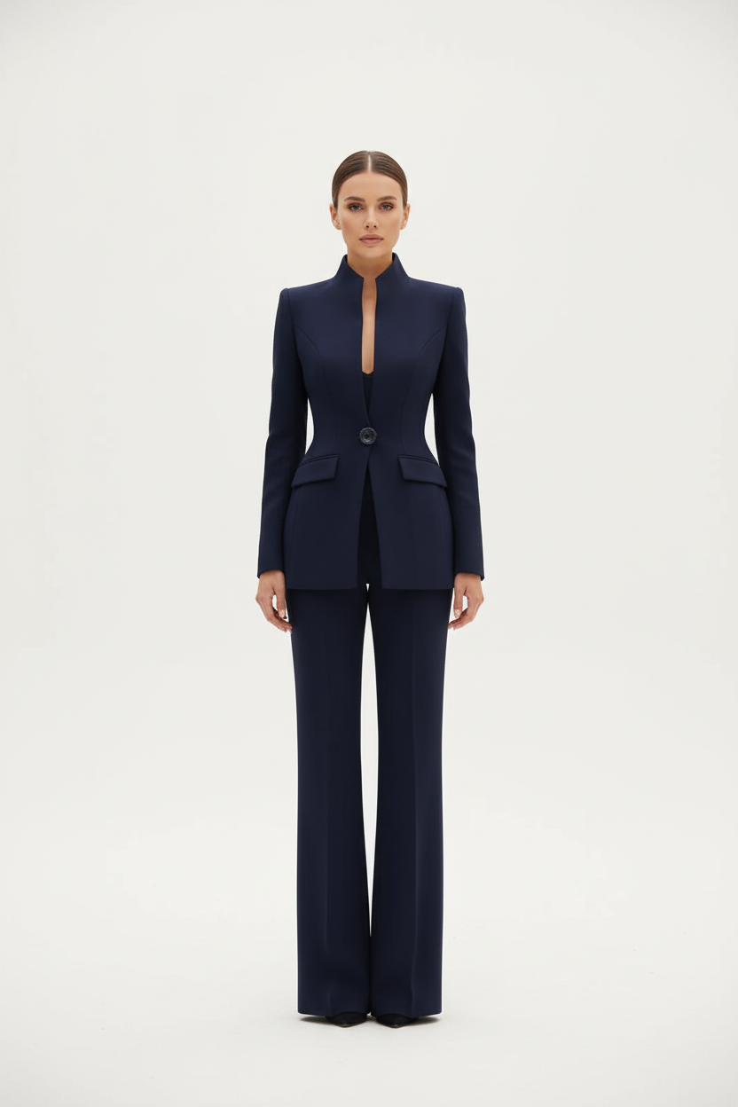 Addison | Blazer and Palazzo Pants Set