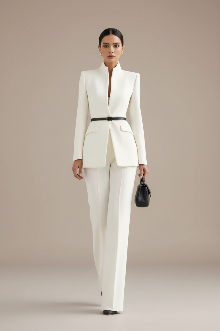 Addison | Blazer and Palazzo Pants Set