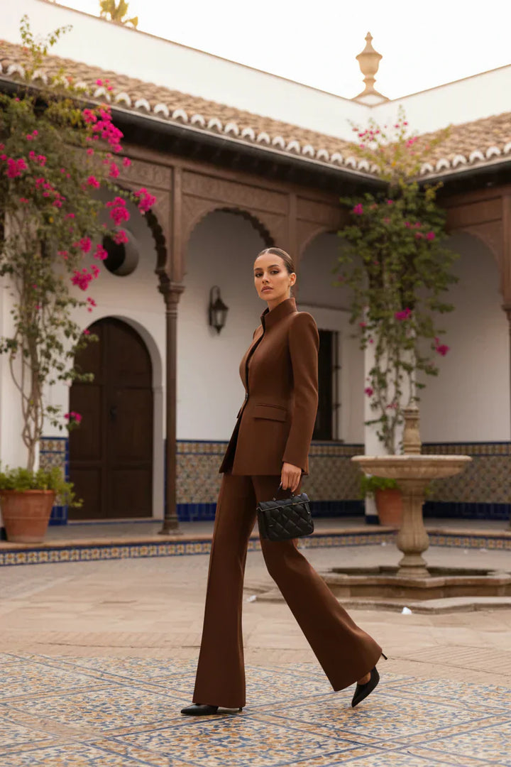 Addison | Blazer and Palazzo Pants Set