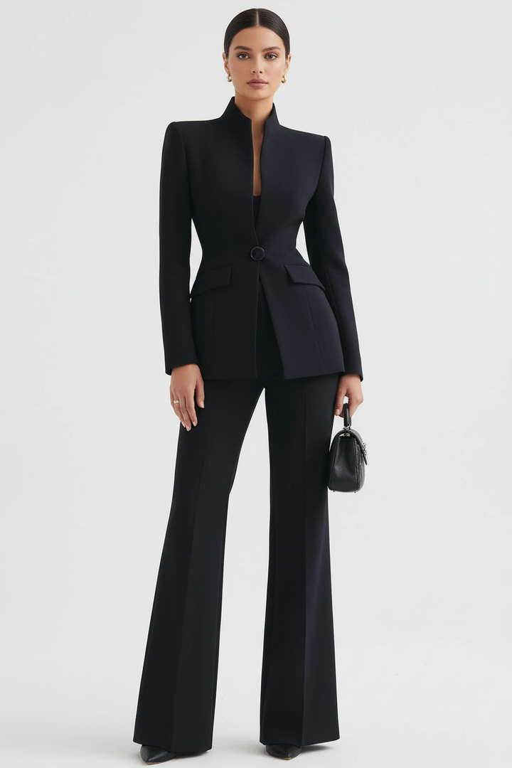 Addison | Blazer and Palazzo Pants Set