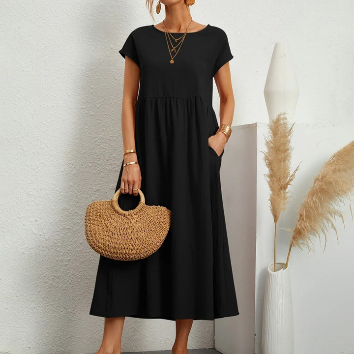 Catherine | Women's Elegant Essential Dress — Relaxed Fit