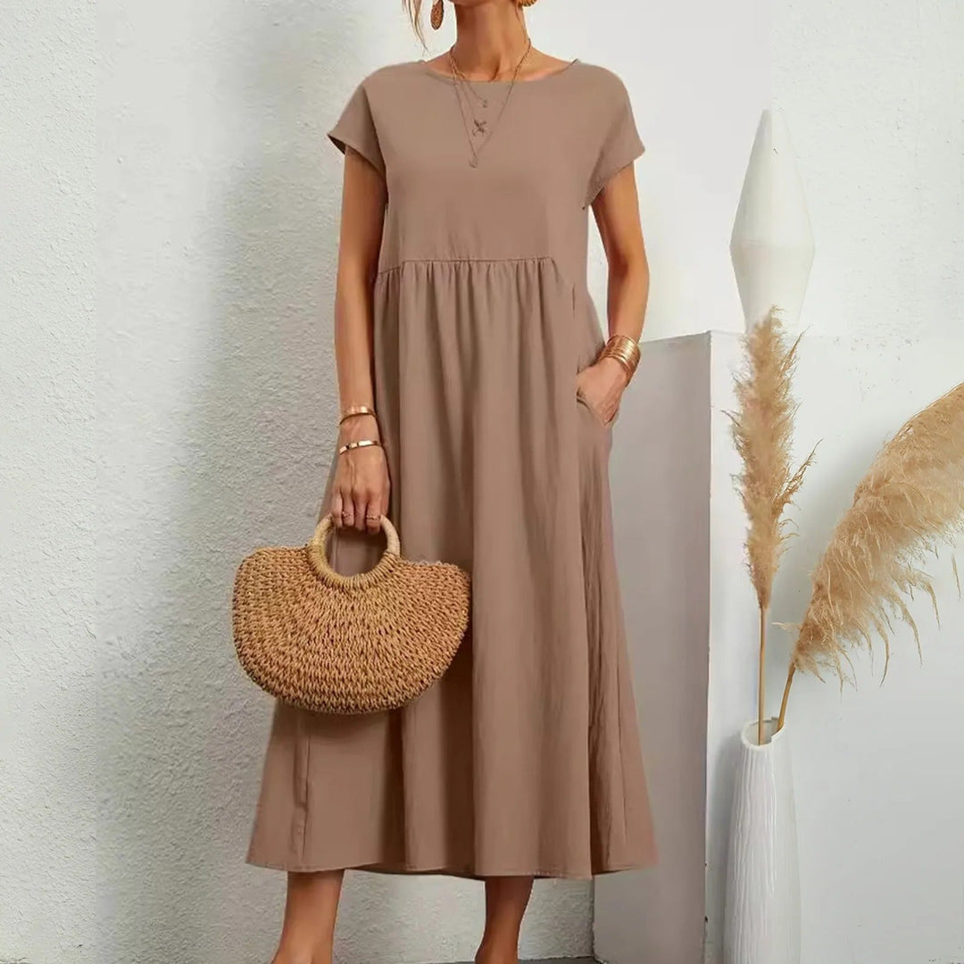 Catherine | Women's Elegant Essential Dress — Relaxed Fit