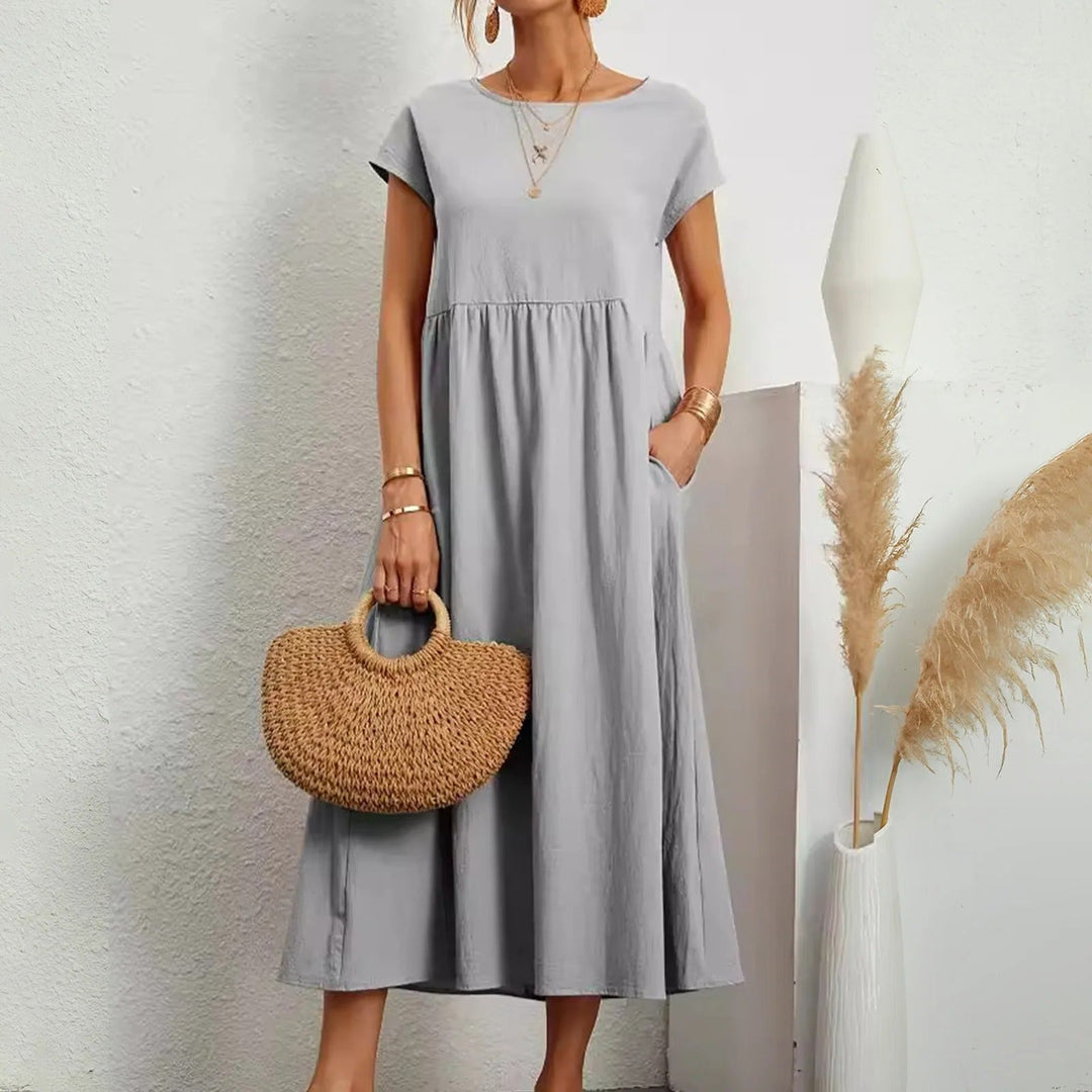 Catherine | Women's Elegant Essential Dress — Relaxed Fit