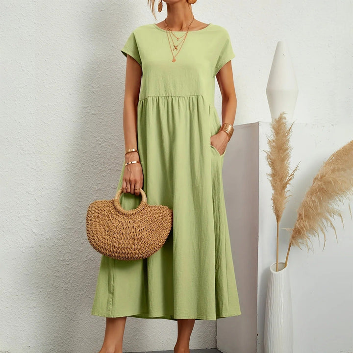 Catherine | Women's Elegant Essential Dress — Relaxed Fit