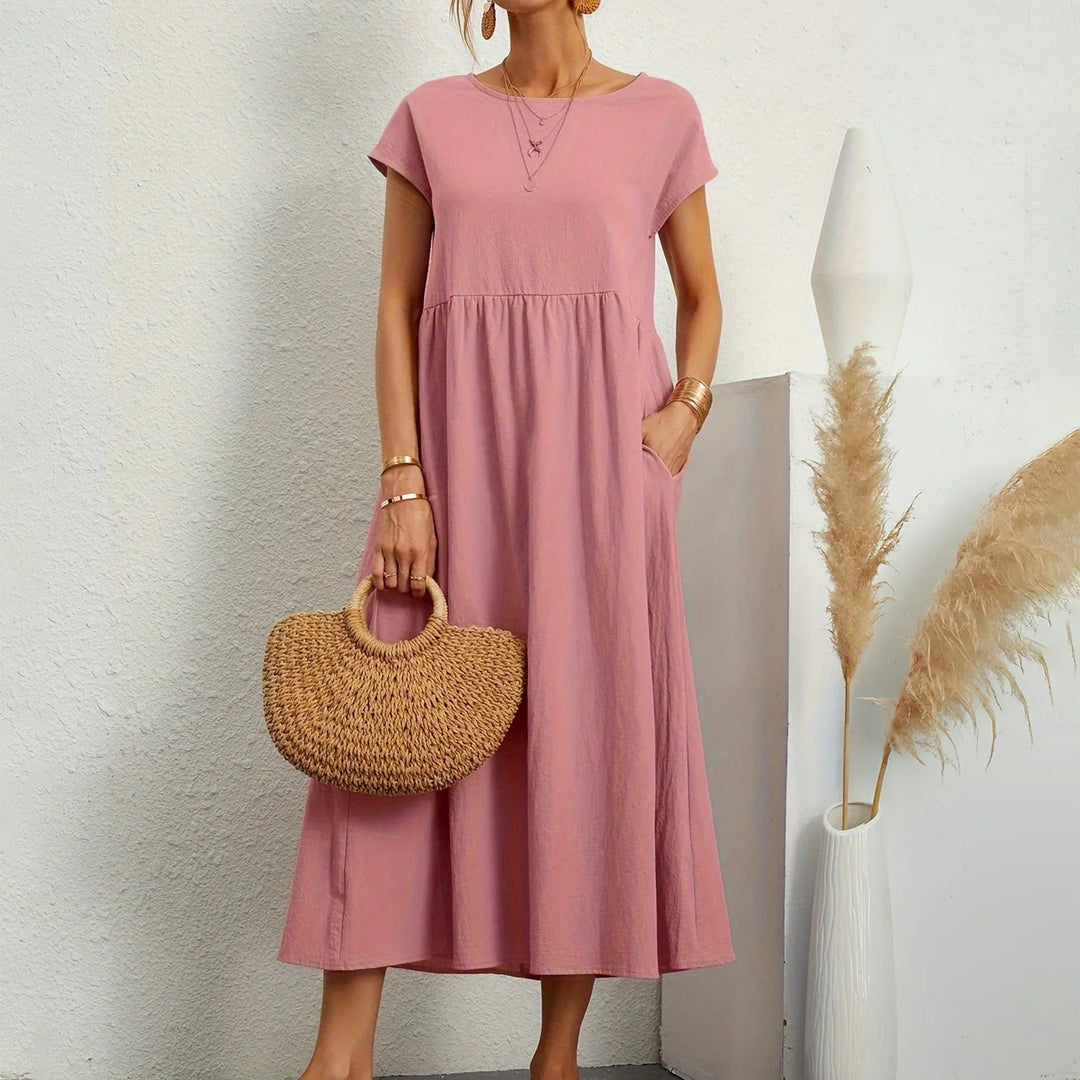 Catherine | Women's Elegant Essential Dress — Relaxed Fit