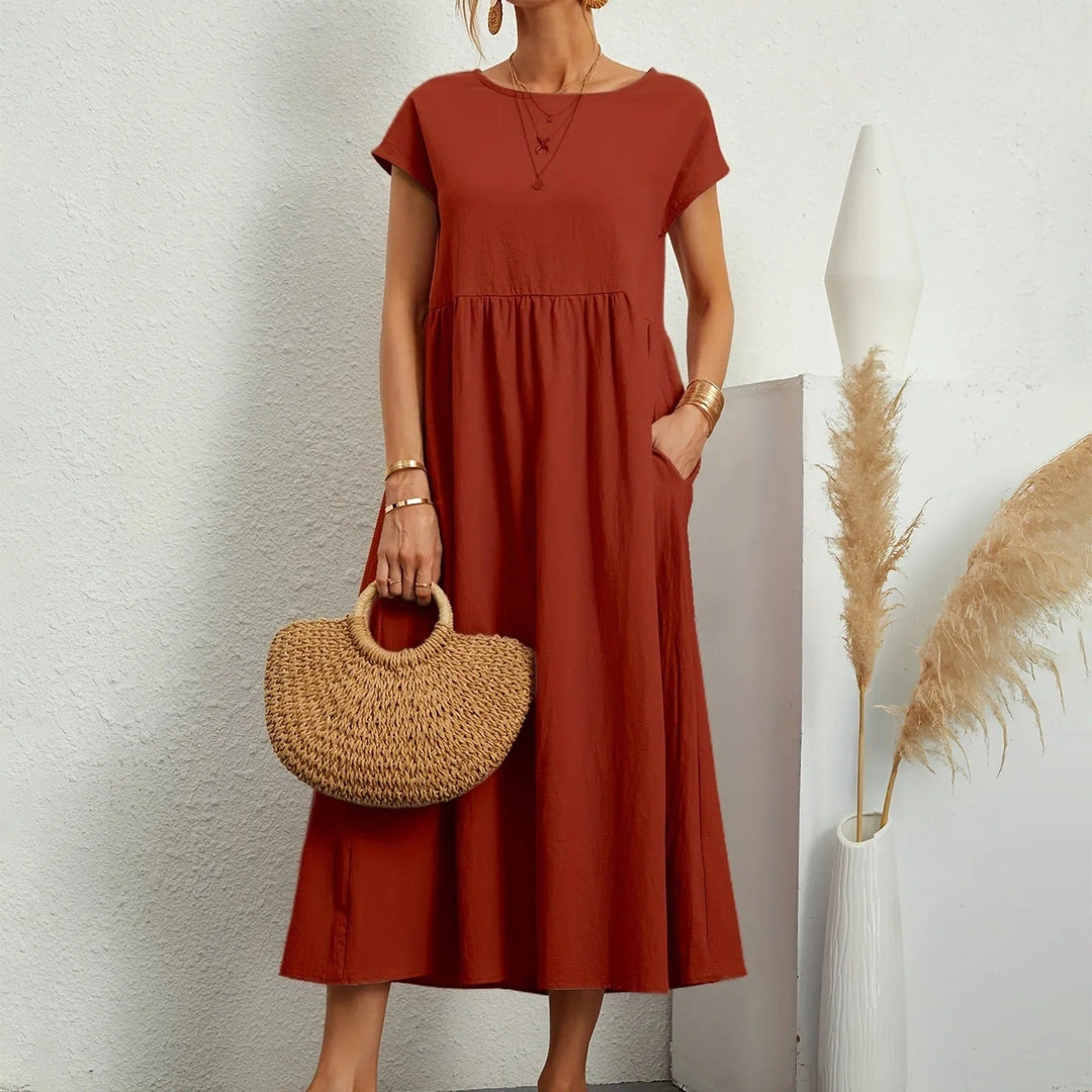 Catherine | Women's Elegant Essential Dress — Relaxed Fit
