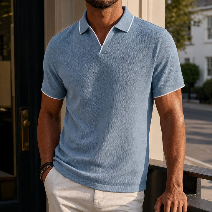 Nolan | Collar Knit Polo