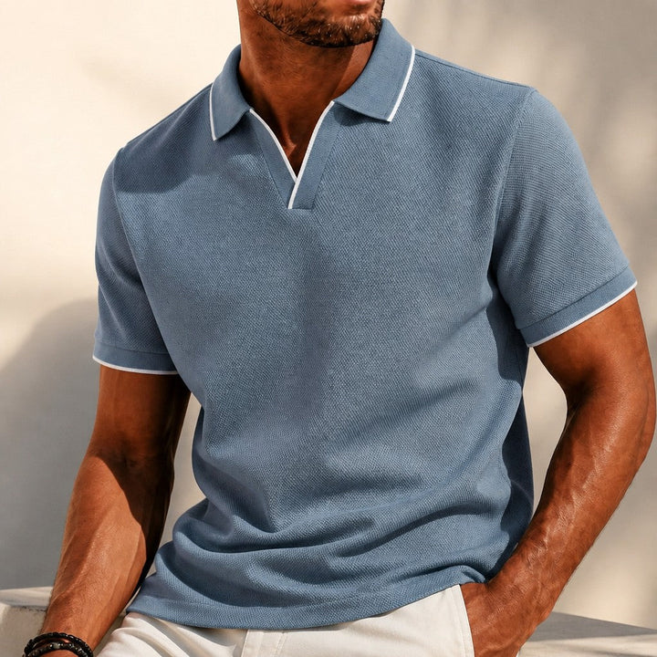 Nolan | Collar Knit Polo