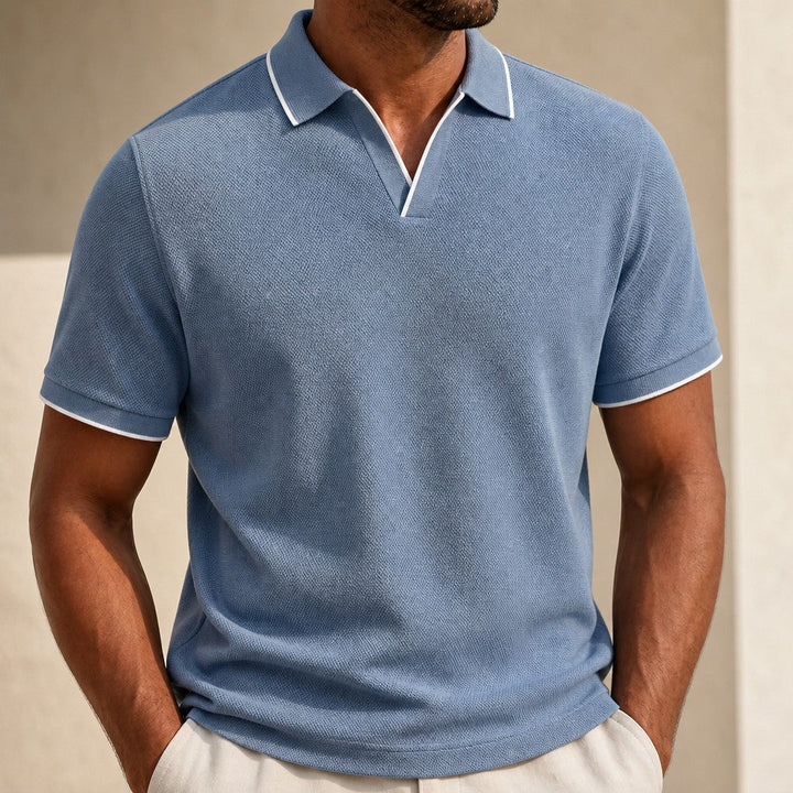 Nolan | Collar Knit Polo